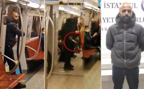 День защиты женщин не обошелся без скандала в метро Стамбула