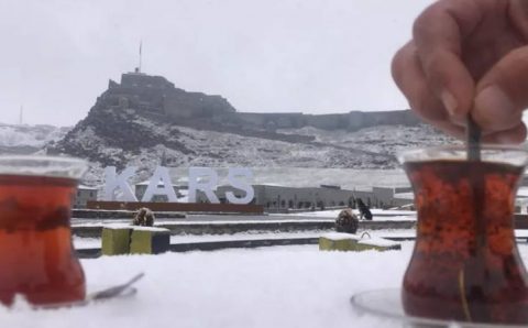 Восточная Турция встречает первые снегопады
