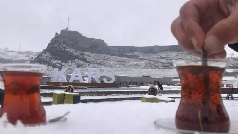 Восточная Турция встречает первые снегопады