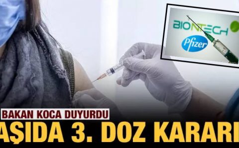 Минздрав Турции начал программу ревакцинации третьей дозой Pfizer