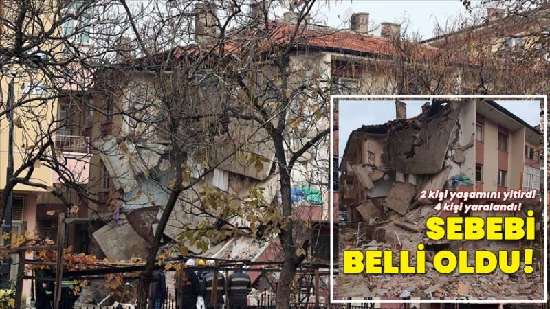 Взрыв газа разрушил дом в Анкаре: 2 погибших, 6 пострадавших