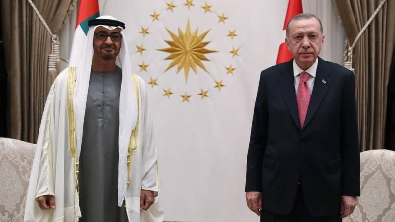 Лидеры Турции и ОАЭ провели встречу впервые за 9 лет