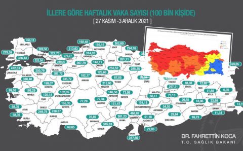 Карта Минздрава: Наиболее безопасным остается юго-восток