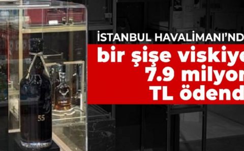 Китайский турист купил в аэропорту Стамбула виски почти за 8 млн лир