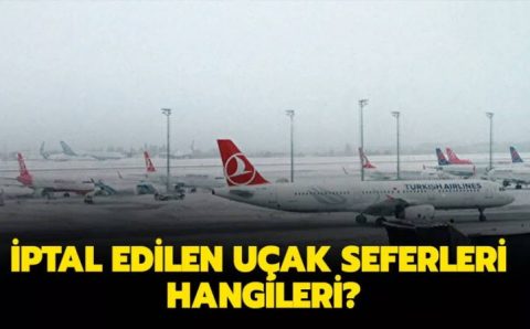 Turkish Airlines отменяет 31 рейс в связи с непогодой в Стамбуле