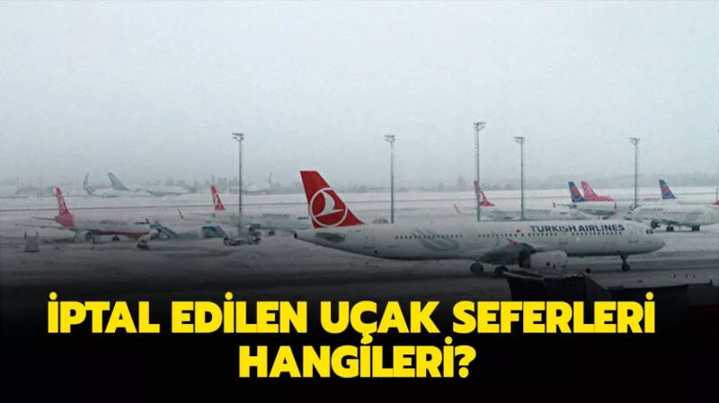 Turkish Airlines отменяет 31 рейс в связи с непогодой в Стамбуле