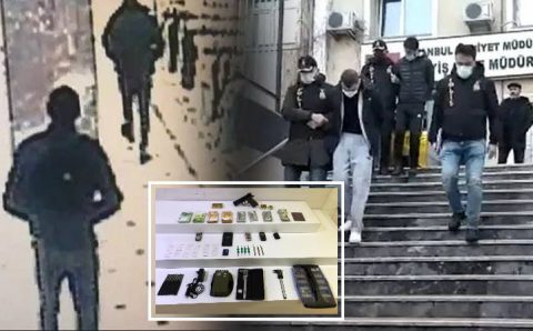 Украинец и молдаванин обчистили сейф на 3,5 млн лир в Стамбуле