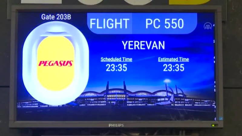 Между Ереваном и Стамбулом впервые с 2019 года полетели самолеты