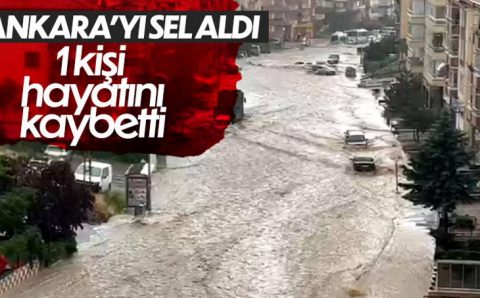 Анкара пережила ураган и сель: 1 погибший