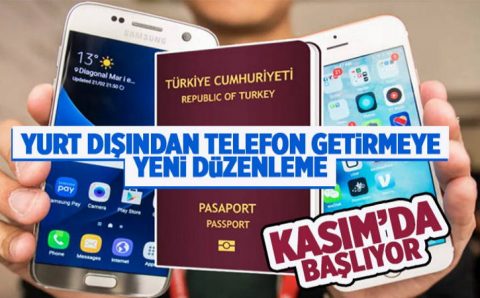 Жителям Турции разрешат беспошлинно привозить только 1 телефон из-за границы