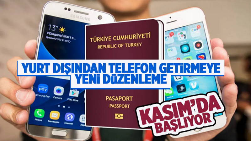 Жителям Турции разрешат беспошлинно привозить только 1 телефон из-за границы