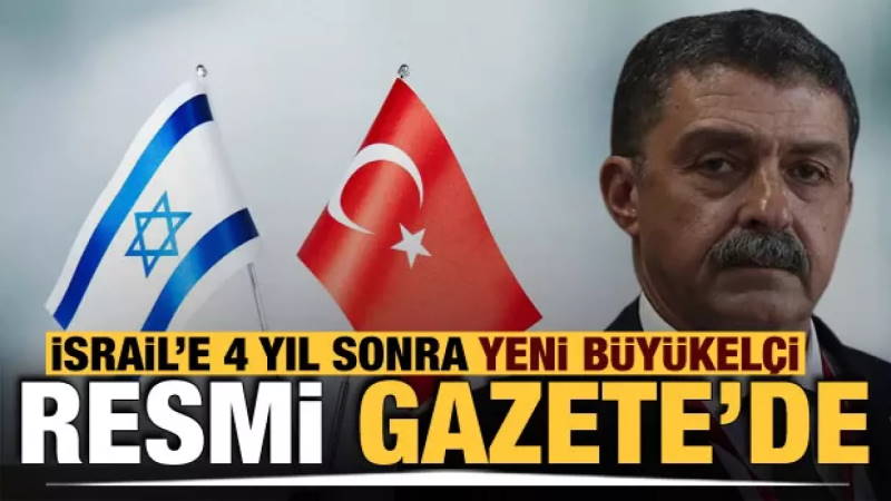 Спустя 4 года Турция назначила посла в Израиле