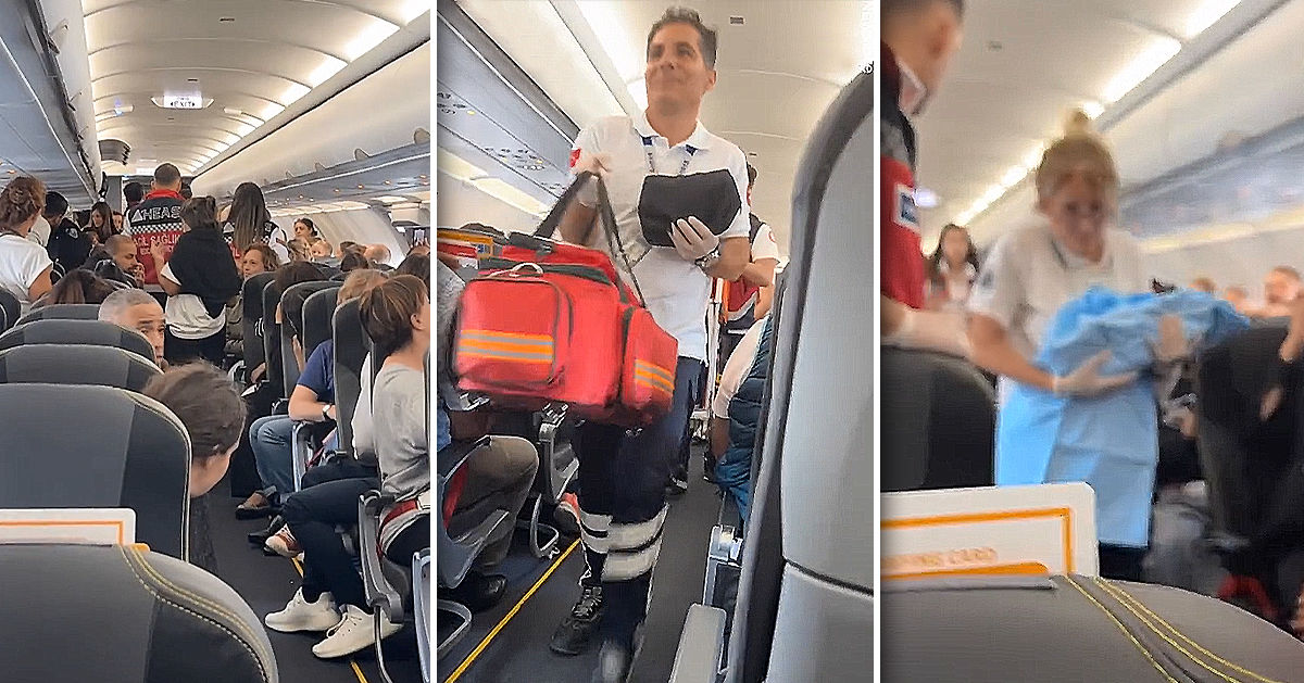 В Турции пассажирка родила ребенка на борту самолета перед взлетом