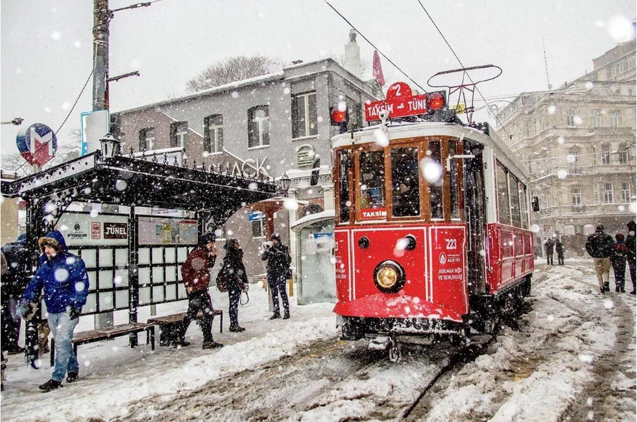 В Стамбуле снова ожидается снег