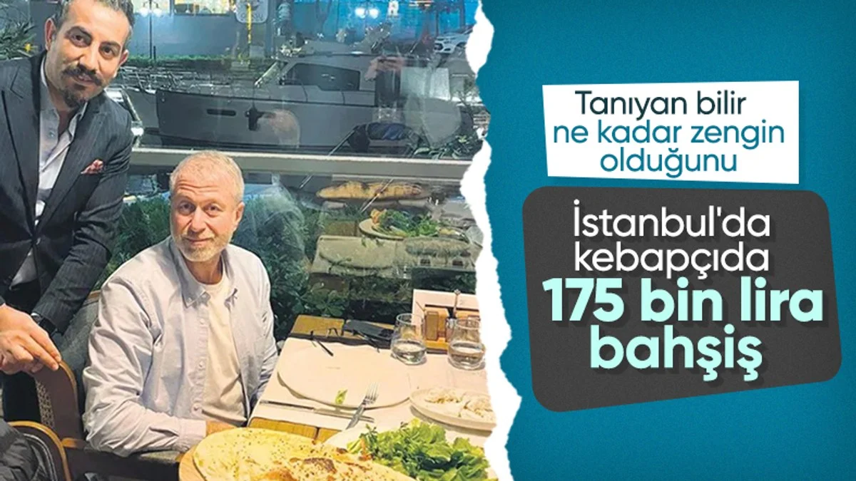 Роман Абрамович оставил 6000 $ чаевых в ресторане Стамбула