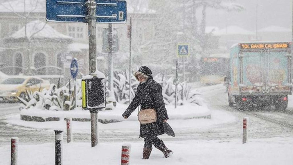 В Стамбуле ожидается сильный снегопад