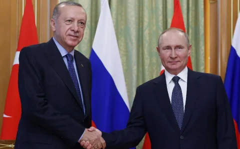Путин: В РФ ценят вклад Эрдогана в укрепление дружественных отношений