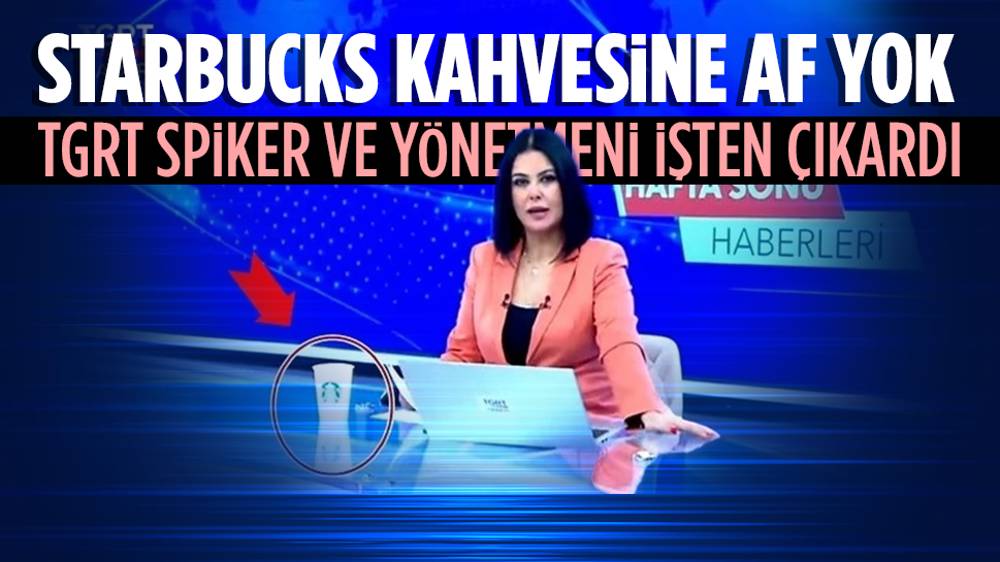 Турецкая журналистка уволена из-за стакана Starbucks в эфире