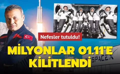 Гордость Турции: cегодня ночью первый турецкий космонавт отправится на МКС