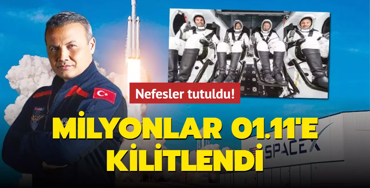 Гордость Турции: cегодня ночью первый турецкий космонавт отправится на МКС