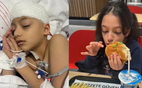 В Анкаре 9-летняя Мира доставлена  из школы в больницу с 8 переломами черепа