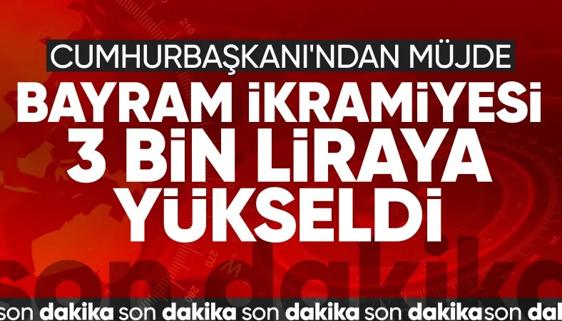 Эрдоган: размер праздничных пособий пенсионерам в Турции составит 3000 лир