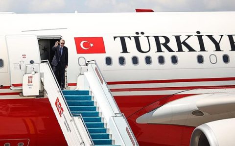 Эрдоган прибыл в ОАЭ с официальным визитом