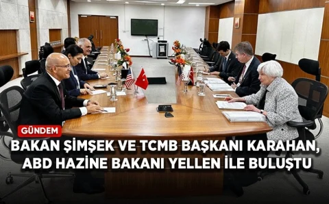 Минфин и глава ЦБ Турции встретились с главой минфина США