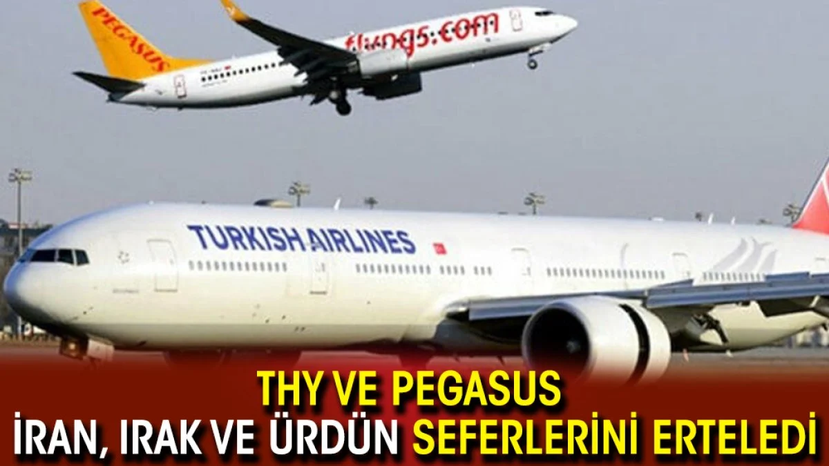 Turkish Airlines и Pegasus отложили рейсы в 3 страны